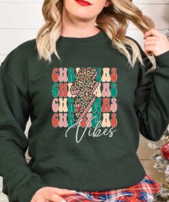 vintage christmas t shirt with leopard print design for christmas lovers and holiday celebrations gjipb scaled