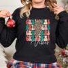 Vintage Christmas T Shirt with Leopard Print Design for Christmas Lovers and Holiday Celebrations