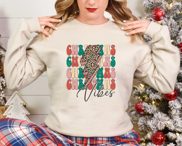 vintage christmas t shirt with leopard print design for christmas lovers and holiday celebrations ldu4u scaled