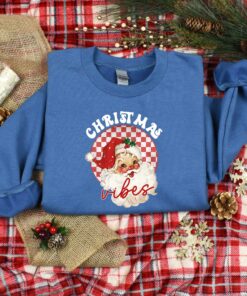 vintage christmas t shirt with retro santa design for holiday celebrations and new year gatherings 3zydo scaled