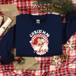 vintage christmas t shirt with retro santa design for holiday celebrations and new year gatherings ea5at scaled