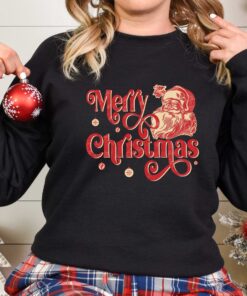 vintage christmas t shirt with santa design for holiday celebrations and festive gatherings 6vyim scaled