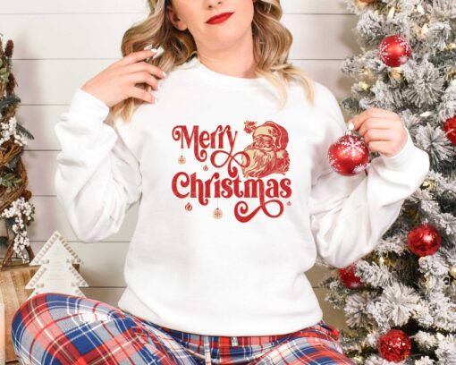 vintage christmas t shirt with santa design for holiday celebrations and festive gatherings qj1yh scaled