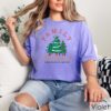 vintage christmas t shirts for family gatherings comfort colors christmas tree tees fun holiday party apparel yo4vs