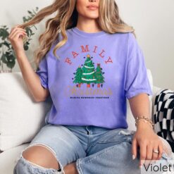 Vintage Christmas T Shirts for Family Gatherings  Comfort Colors Christmas Tree Tees  Fun Holiday Party Apparel