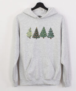 vintage christmas tree hoodie for women funny christmas sweatshirt with crewneck design family holiday apparel d7lbo scaled