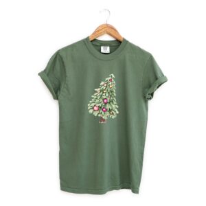 vintage christmas tree shirt whimsical holiday sweatshirt with trendy christmas lights design for festive celebrations k5ddl