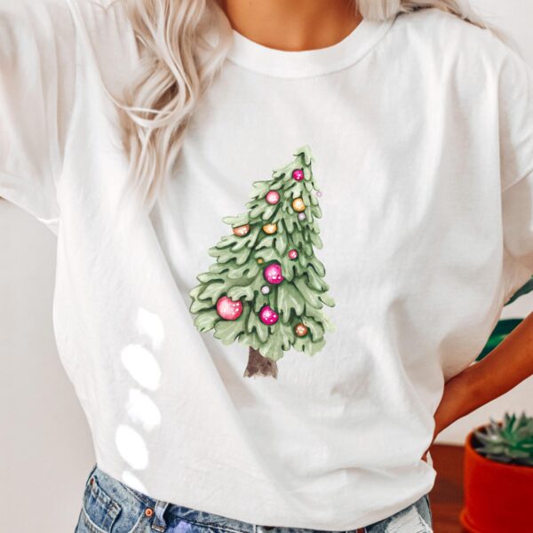 vintage christmas tree shirt whimsical holiday sweatshirt with trendy christmas lights design for festive celebrations lq7tf scaled