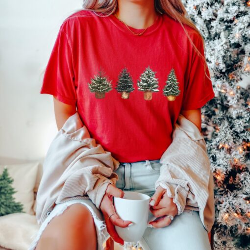 vintage christmas tree sweatshirt rustic holiday design comfortable winter apparel fkudy scaled