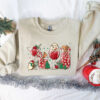 vintage christmas wine t shirt for women featuring ice with wine design fun and unique holiday apparel for christmas celebrations 7lkmc scaled