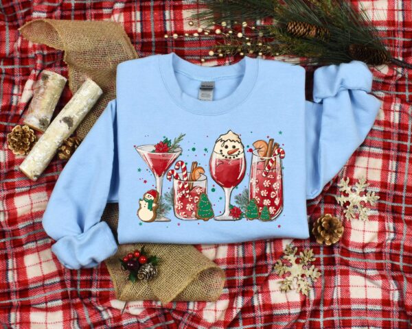 vintage christmas wine t shirt for women featuring ice with wine design fun and unique holiday apparel for christmas celebrations yeadj scaled