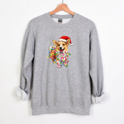 Vintage Corgi Christmas T-Shirt for Dog Lovers Featuring Corgi with Christmas Lights Design Perfect for Corgi Moms and Owners 15 vintage corgi christmas t shirt for dog lovers featuring corgi with christmas lights design perfect for corgi moms and owners 19usl scaled