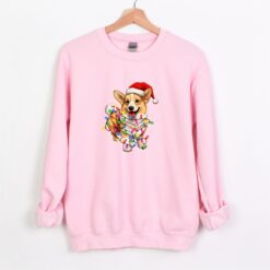 Vintage Corgi Christmas T-Shirt for Dog Lovers Featuring Corgi with Christmas Lights Design Perfect for Corgi Moms and Owners 16 vintage corgi christmas t shirt for dog lovers featuring corgi with christmas lights design perfect for corgi moms and owners oiacx scaled