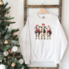 vintage cow sweatshirt for christmas featuring santa design western style crewneck with farm theme for holiday celebrations gxyx7 scaled