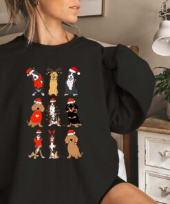 vintage doberman christmas sweater funny holiday crewneck for dog lovers unique doberman dog mom shirt 3yicz