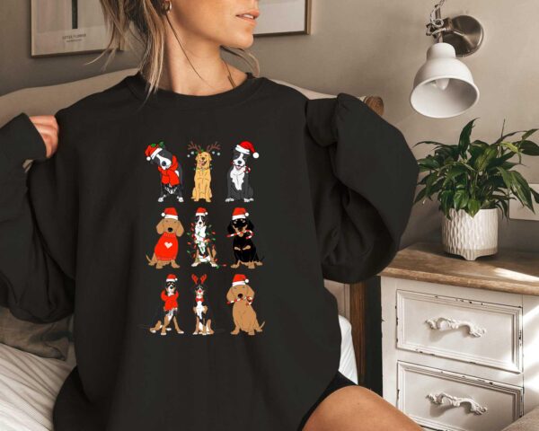 vintage doberman christmas sweater funny holiday crewneck for dog lovers unique doberman dog mom shirt 3yicz