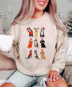 vintage doberman christmas sweater funny holiday crewneck for dog lovers unique doberman dog mom shirt uztxt