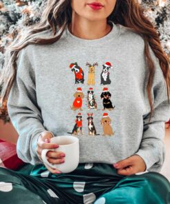 vintage doberman christmas sweater funny holiday crewneck for dog lovers unique doberman dog mom shirt xdhjl