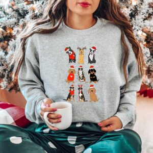 vintage doberman christmas sweater funny holiday crewneck for dog lovers unique doberman dog mom shirt xdhjl