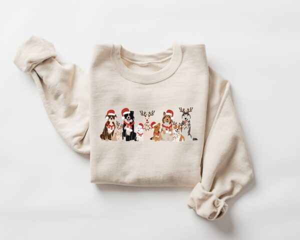 vintage dog christmas sweater for dog lovers funny sweatshirt with holiday design ideal for dog moms and festive celebrations 0yivs