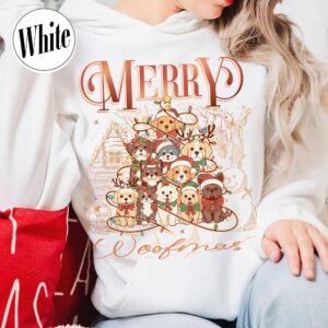 vintage dog christmas sweatshirt for dog moms featuring family and pet design ideal for holiday celebrations and dog lovers x2fzp