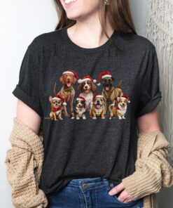 vintage dog christmas t shirt for dog owners funny retro holiday tee for dog moms and dads unique christmas shirt fed4a scaled