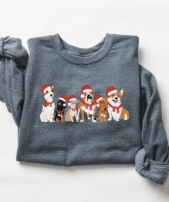 vintage dog lover christmas sweatshirt for dog moms and owners featuring a fun design for holiday celebrations zkubs