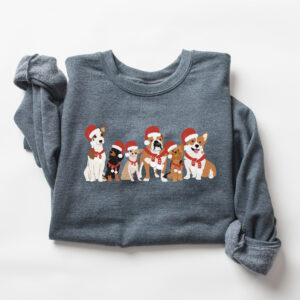 vintage dog lover christmas sweatshirt for dog moms and owners featuring a fun design for holiday celebrations zkubs