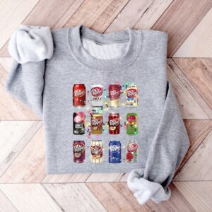 vintage dr pepper sweatshirt for christmas trendy funny shirt featuring classic soda bottles ideal for soda lovers chugj scaled