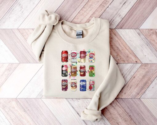 vintage dr pepper sweatshirt for christmas trendy funny shirt featuring classic soda bottles ideal for soda lovers h1ioj scaled