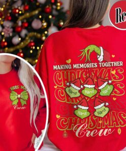 vintage family christmas sweatshirt 2024 with making memories design comfortable crew shirt for family celebrations h3wyl