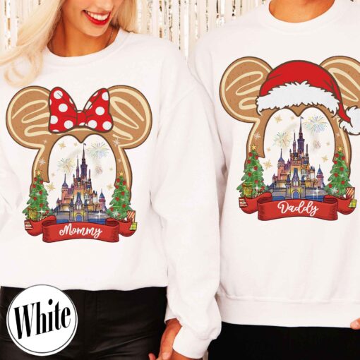 vintage family christmas sweatshirt for matching father and son vacation outfits his and hers couple shirts for holiday trips das6w