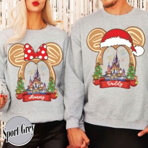 vintage family christmas sweatshirt for matching father and son vacation outfits his and hers couple shirts for holiday trips xhiaa