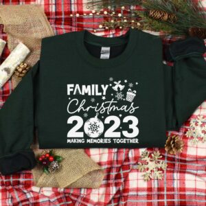 vintage family christmas t shirt for 2024 holiday celebrations with fun design for family parties and new year gatherings dlcel scaled