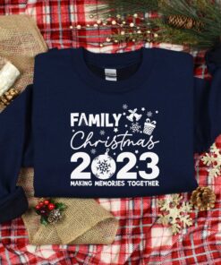 vintage family christmas t shirt for 2024 holiday celebrations with fun design for family parties and new year gatherings gzypl scaled