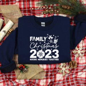 vintage family christmas t shirt for 2024 holiday celebrations with fun design for family parties and new year gatherings gzypl scaled