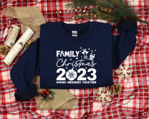 vintage family christmas t shirt for 2024 holiday celebrations with fun design for family parties and new year gatherings gzypl scaled