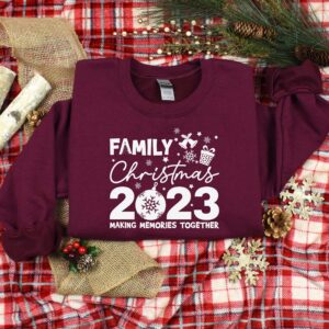 vintage family christmas t shirt for 2024 holiday celebrations with fun design for family parties and new year gatherings taozj scaled