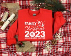 Vintage Family Christmas T Shirt for 2024 Holiday Celebrations with Fun Design for Family Parties and New Year Gatherings