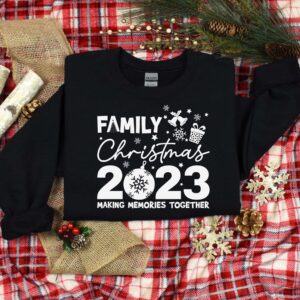 vintage family christmas t shirt for 2024 holiday celebrations with fun design for family parties and new year gatherings yoxvp scaled