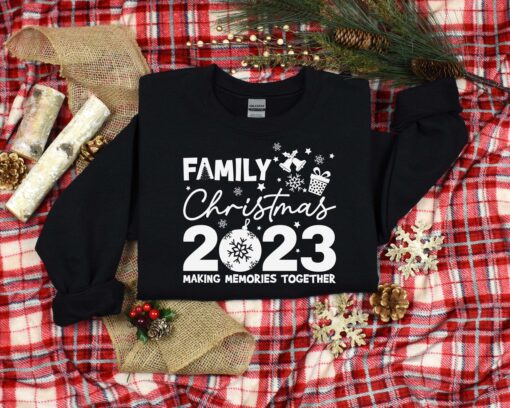 vintage family christmas t shirt for 2024 holiday celebrations with fun design for family parties and new year gatherings yoxvp scaled