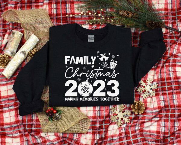 vintage family christmas t shirt for 2024 holiday celebrations with fun design for family parties and new year gatherings yoxvp scaled