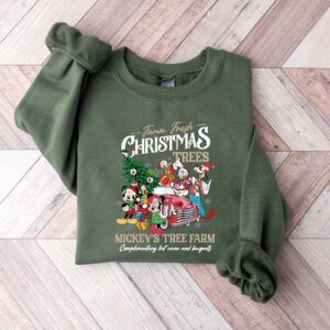 vintage farm fresh shirt featuring mickey tree design for disneyland holiday celebrations comfortable sweatshirt for christmas events bn5io scaled