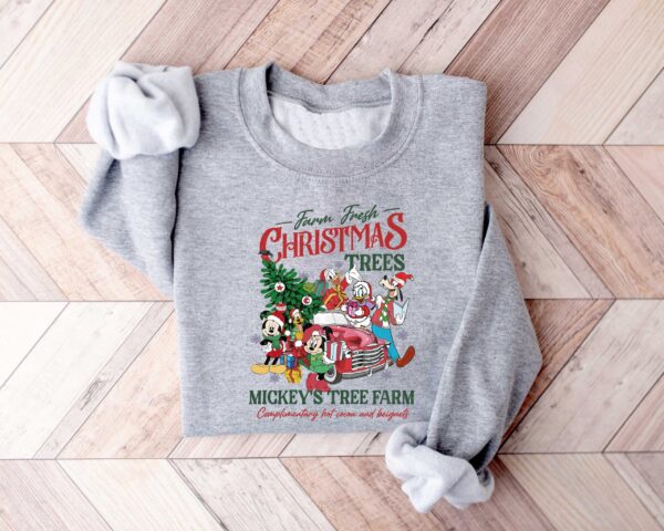 vintage farm fresh shirt featuring mickey tree design for disneyland holiday celebrations comfortable sweatshirt for christmas events pq72w scaled