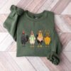 vintage funny chicken christmas t shirt with christmas lights design for chicken lovers and farmers jii2d scaled