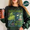 vintage halloween sweatshirt for women nightmare on main street design retro haunted mansion fall shirt nanq7