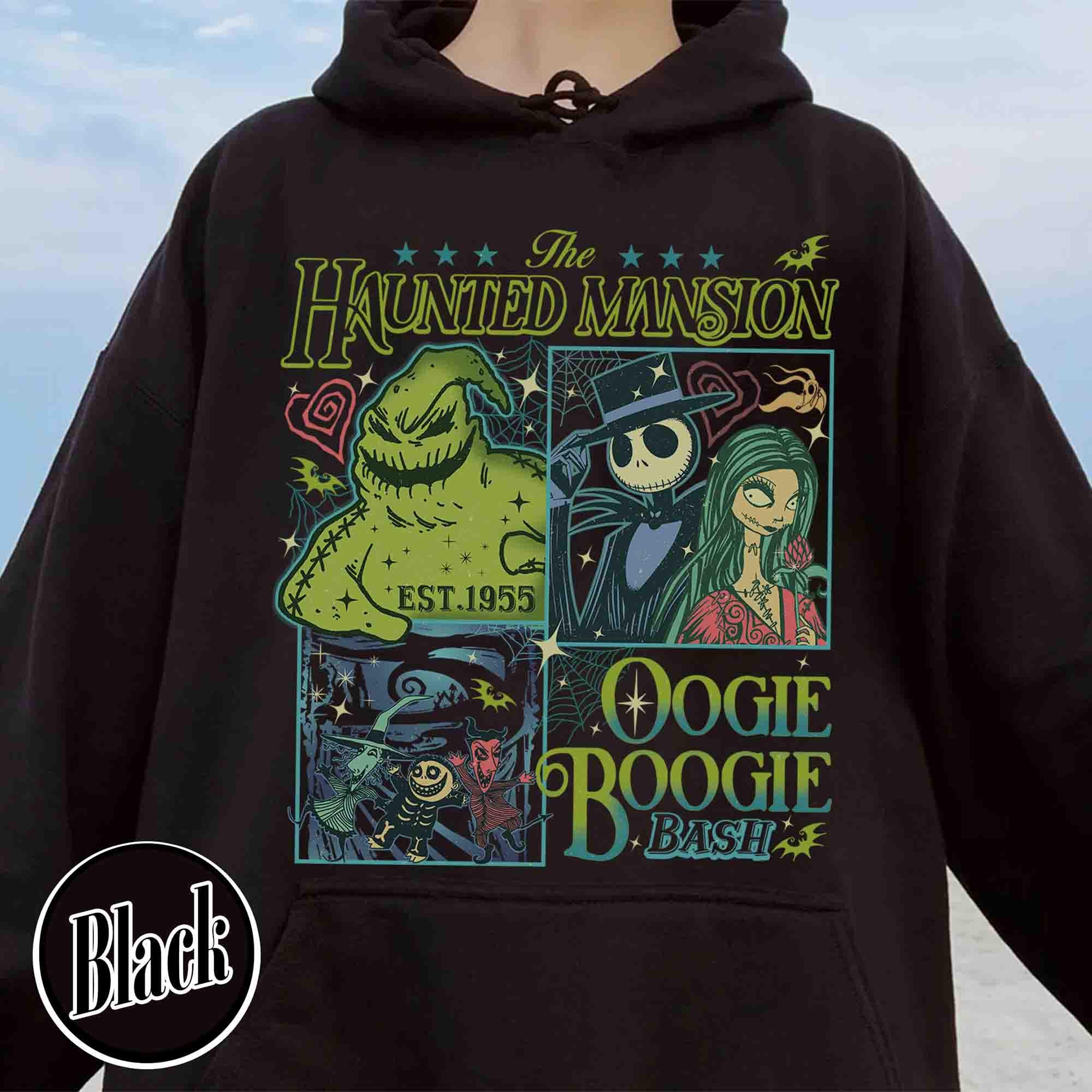 vintage halloween sweatshirt nightmare on main street retro design comfort colors for women haunted mansion theme lbaoi