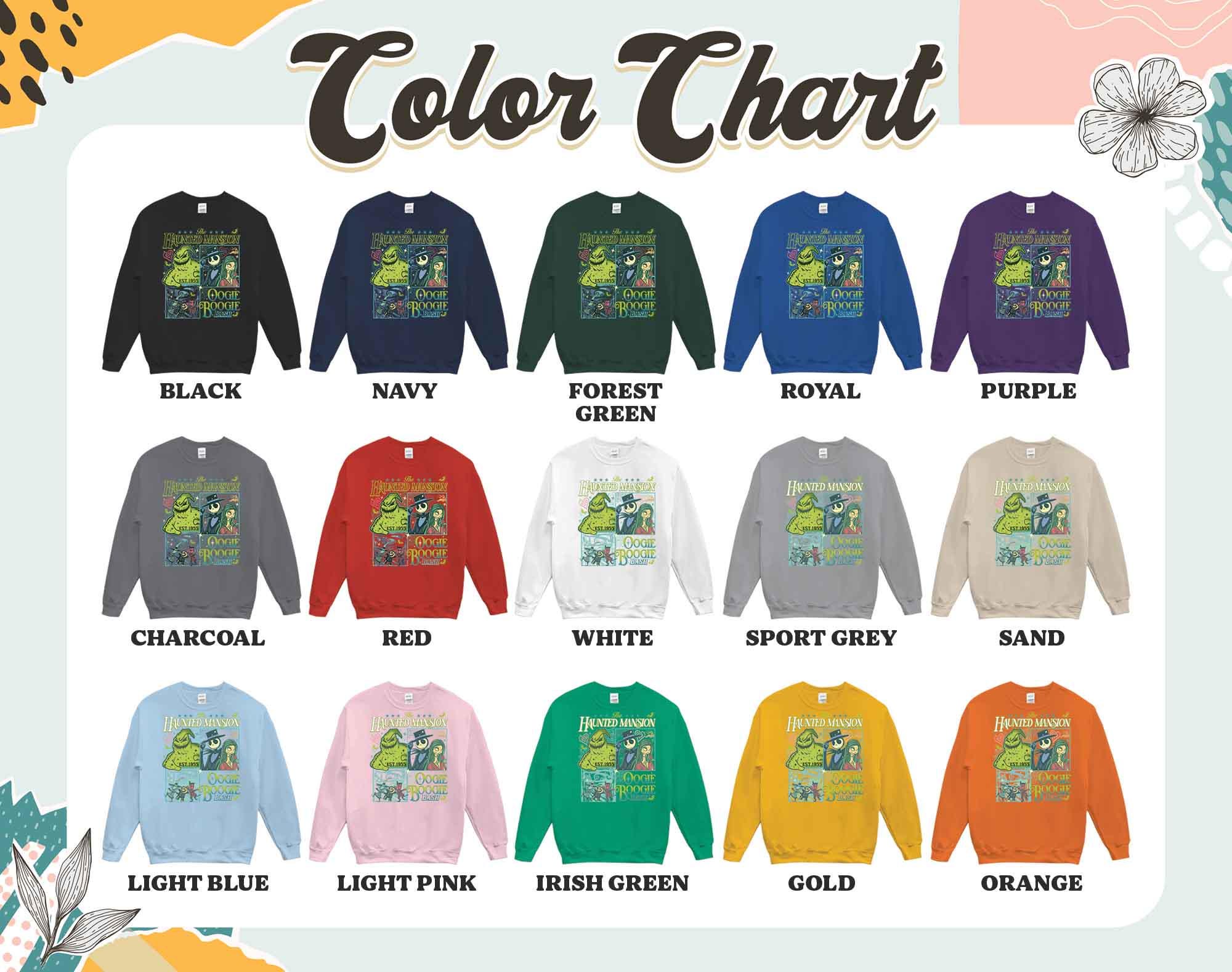 vintage halloween sweatshirt nightmare on main street retro design comfort colors for women haunted mansion theme pjotc