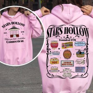 vintage hoodie inspired by stars hollow annual events featuring lukes coffee and diner design for fans of the series qgtis