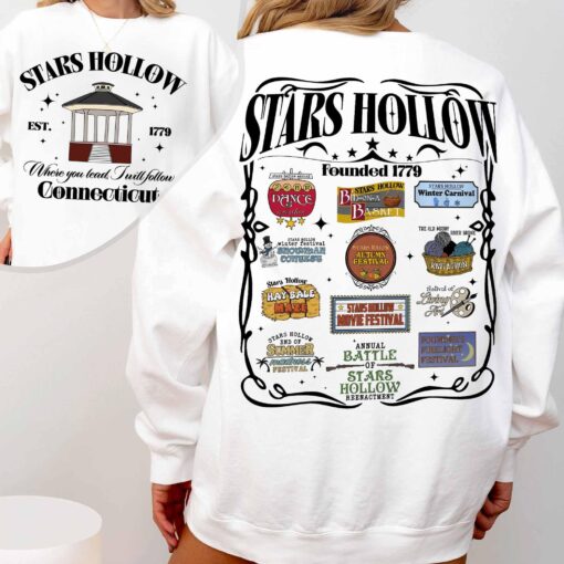 vintage hoodie inspired by stars hollow annual events featuring lukes coffee and diner design for fans of the series zgfue